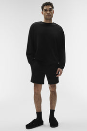 Chill Crew Neck Pullover - Black