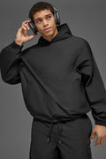 Axis Hooded Pullover - Black