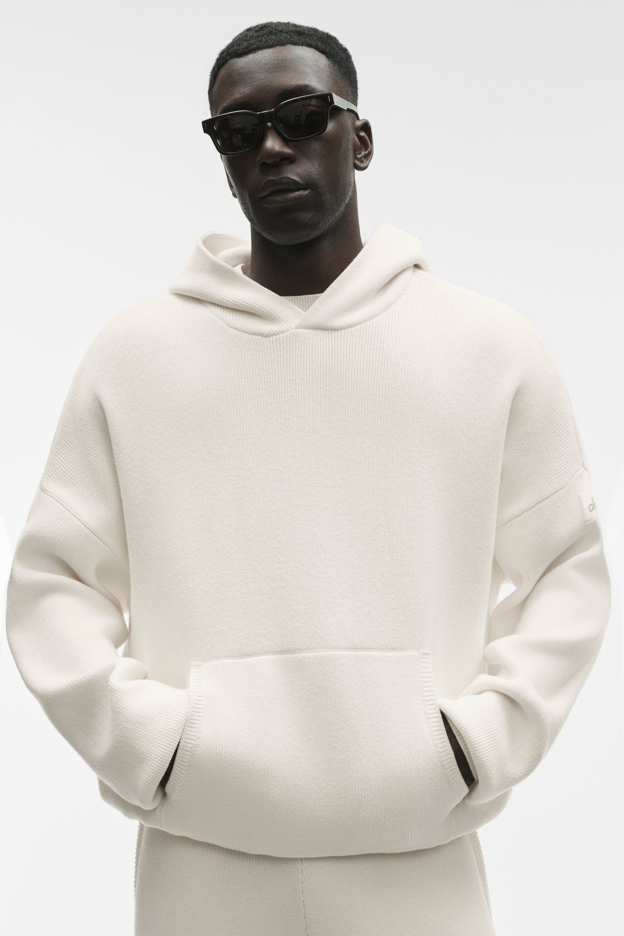 Scholar Hooded Sweater - Ivory