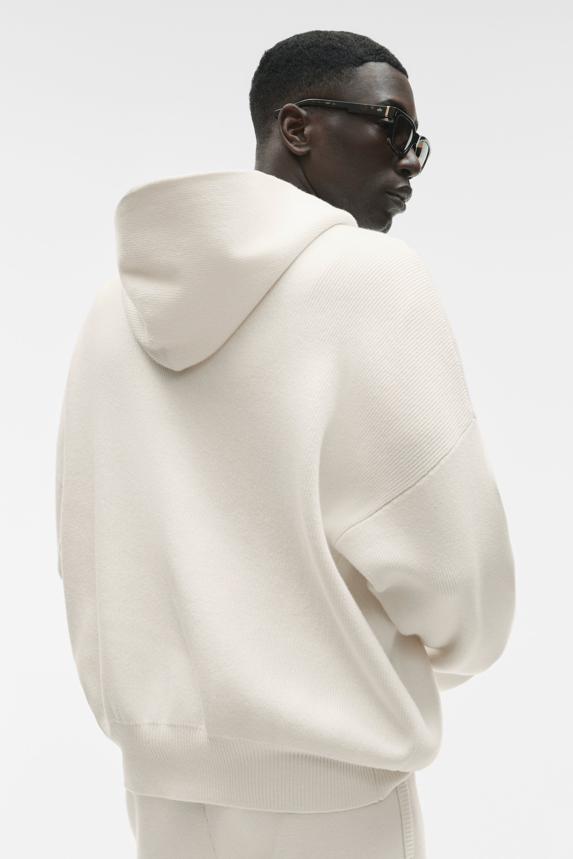 Scholar Hooded Sweater - Ivory
