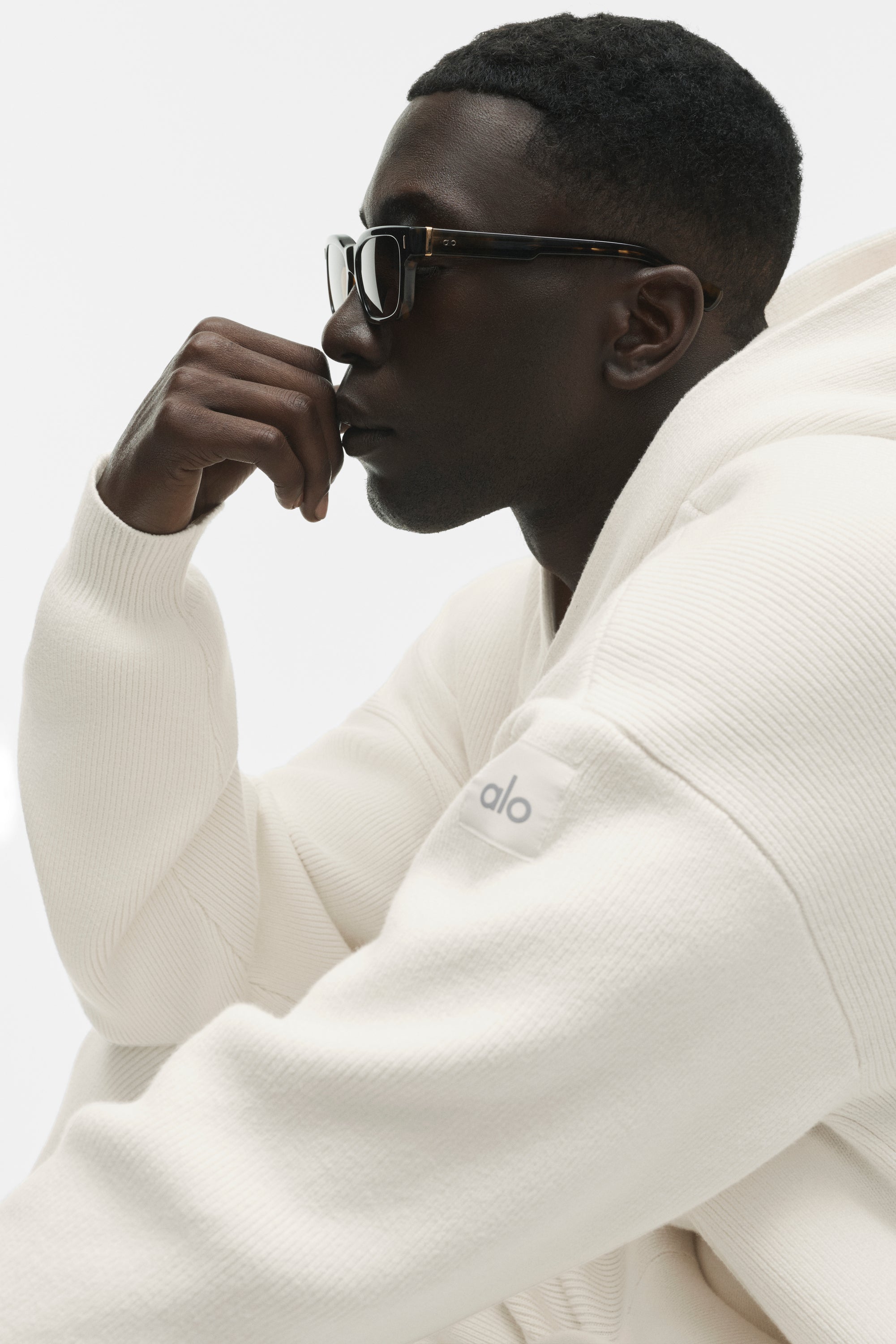 Scholar Hooded Sweater - Ivory