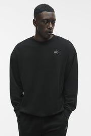 Accolade Crew Neck Pullover - Black