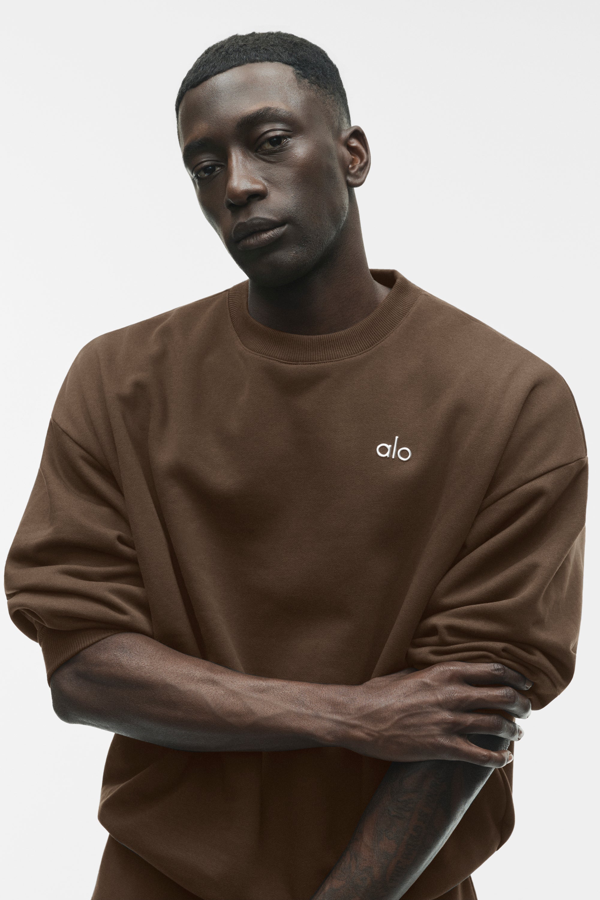 Accolade Crew Neck Pullover - Espresso