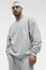 Accolade Crew Neck Pullover - Athletic Heather Grey