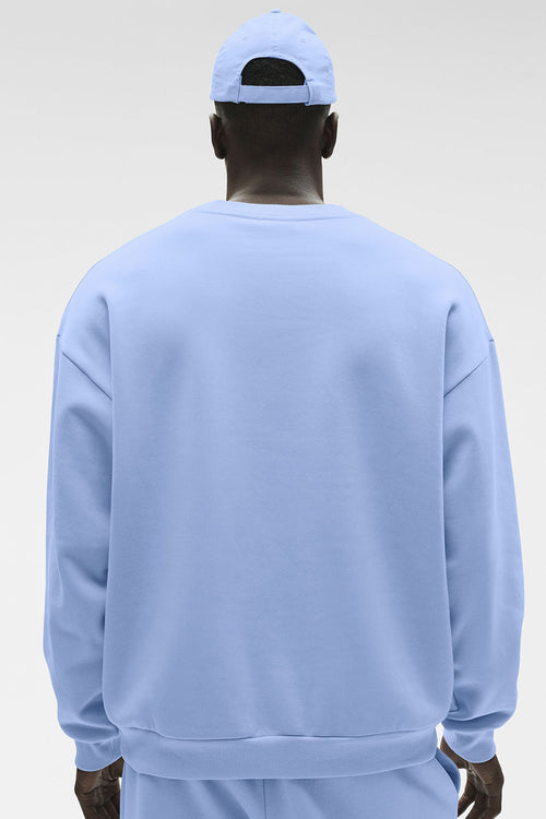 Accolade Crew Neck Pullover - Light Provence Blue