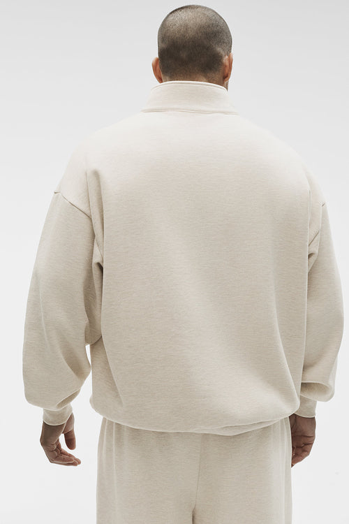 Accolade 1/4 Zip Pullover - Oatmeal Heather