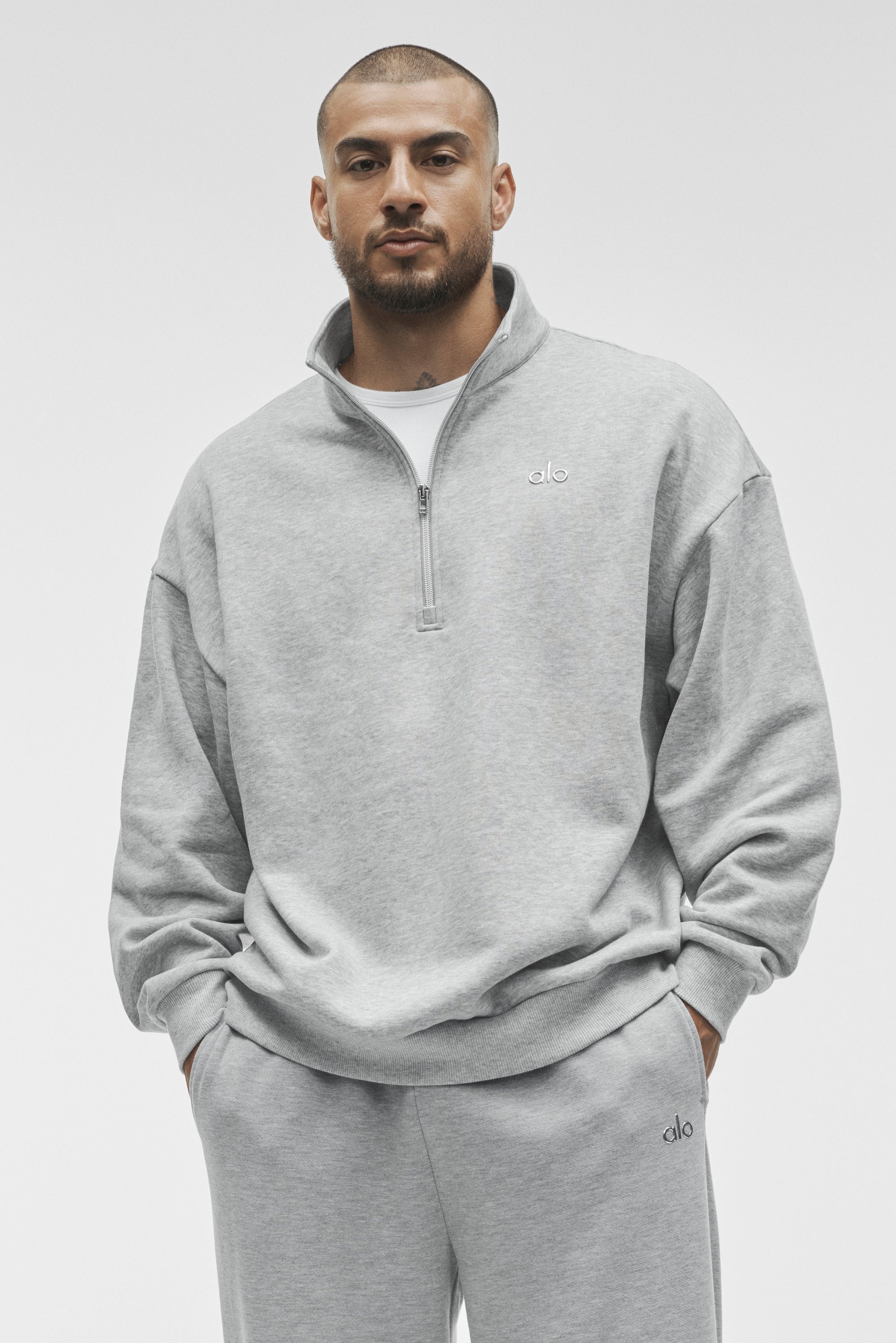 Accolade 1/4 Zip Pullover - Athletic Heather Grey
